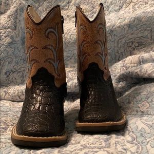 Old West toddler boys boots